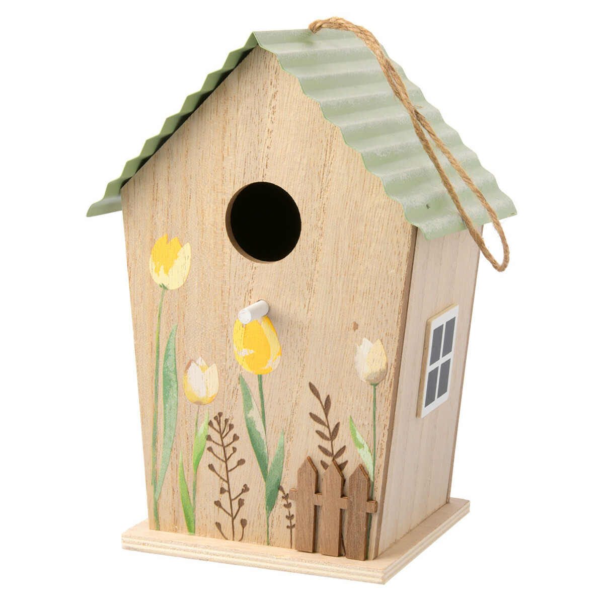 Bild 1 von Vogelhaus mit Blumen NATUR / GRÜN