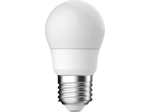 ISY AE27-G45-2.9W LED Lampe E27 Warmweiß 250 lm, Weiß
