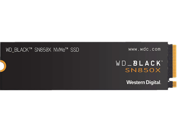 Bild 1 von WD_BLACK SN850X NVMe SSD WDBB9G0040BNC Retail, 4 TB PCI Express, intern, Schwarz
