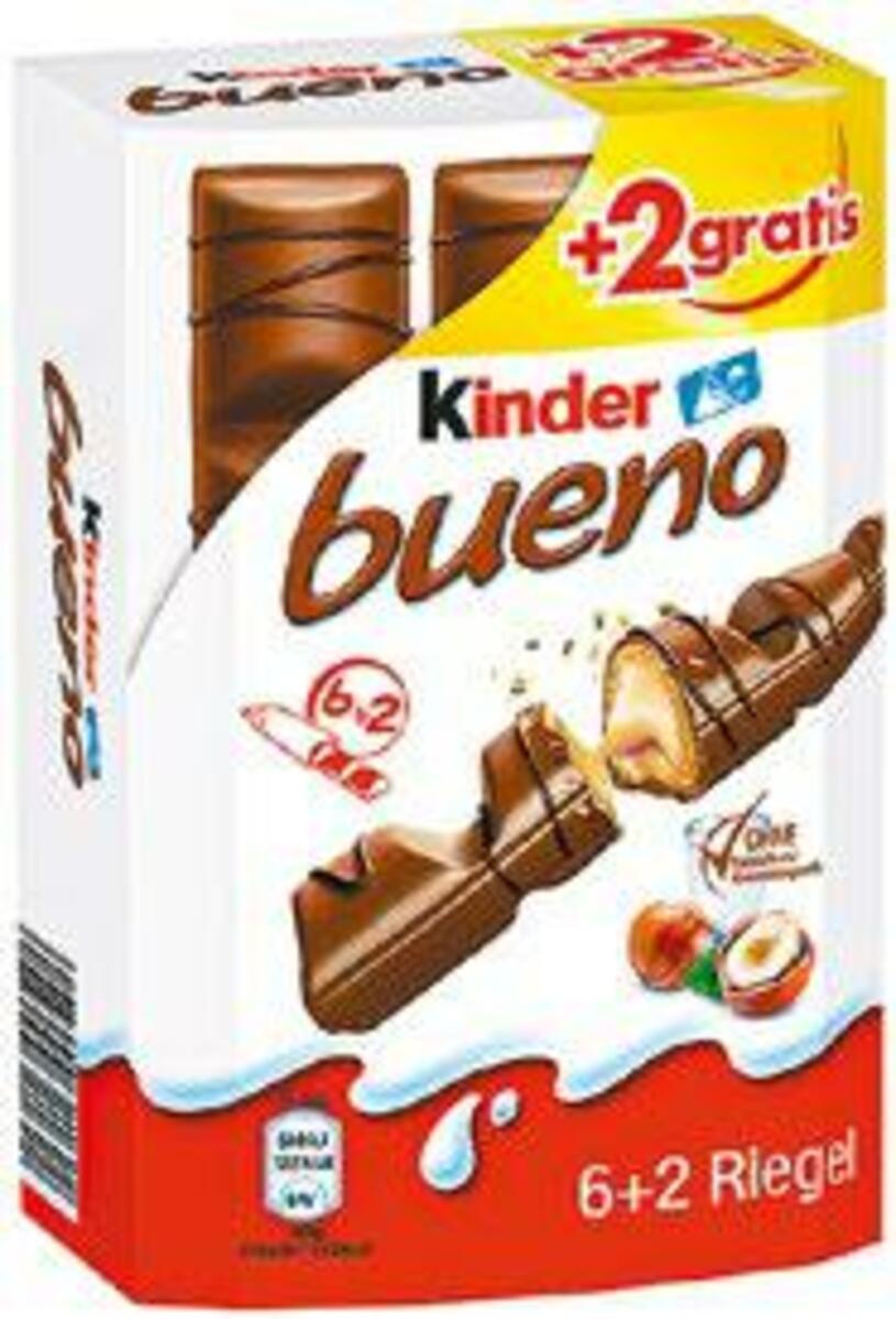 Bild 1 von kinder Bueno + 2 Riegel gratis 172 g