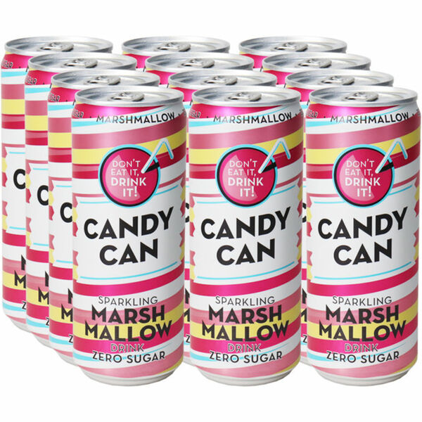 Bild 1 von Candy Can Sparkling Marshmallow, 12er Pack (EINWEG) zzgl. Pfand