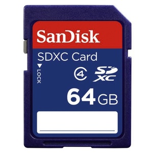 SanDisk SDXC 64 GB, Class 4