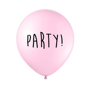 Latexballon Party, D:90cm, altrosa