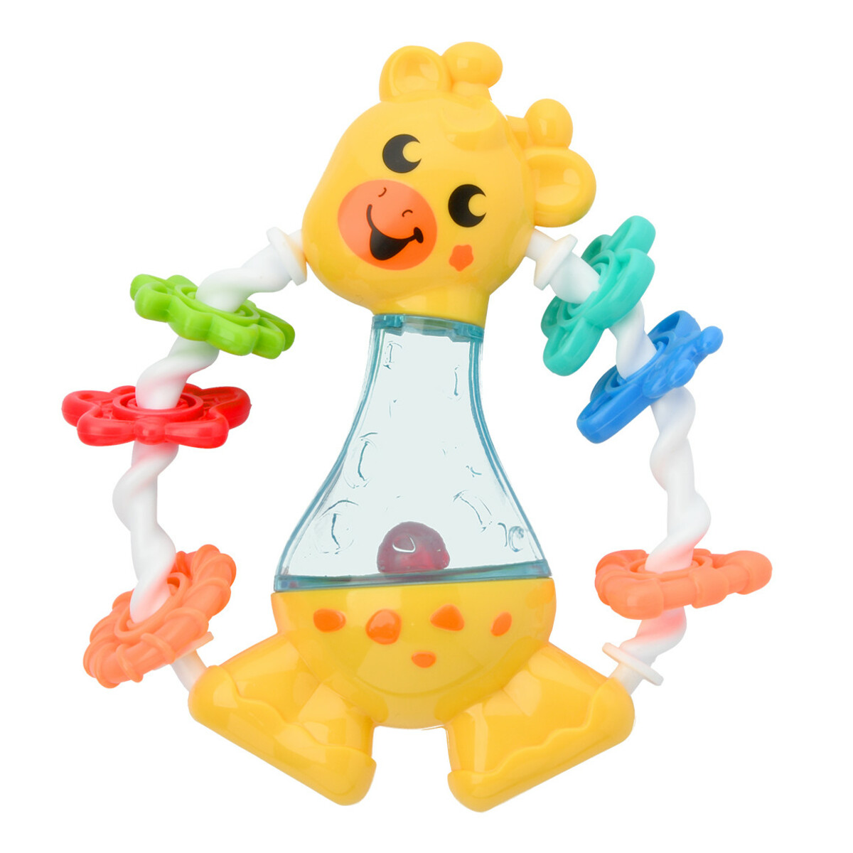 Bild 1 von Baby Rassel in Giraffen-Form GELB