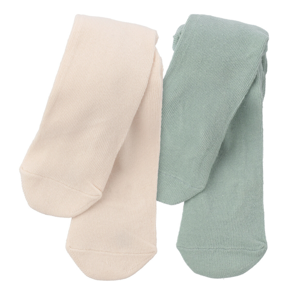 Bild 1 von 2 Baby Strumpfhosen in verschiedenen Farben BEIGE / SALBEI