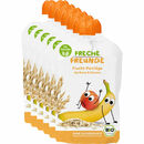 Bild 1 von Freche Freunde BIO Quetschie Frucht-Porridge Aprikose & Banane, 6er Pack