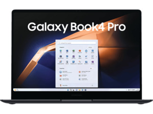 SAMSUNG Galaxy Book4 Pro, Notebook, mit 16 Zoll Display Touchscreen, Intel® Evo™ Plattform, Core™ Ultra 7,155H Prozessor, GB RAM, 512 SSD, Arc® GPU, Moonstone Gray, Windows 11 Home (64 Bit), Mo