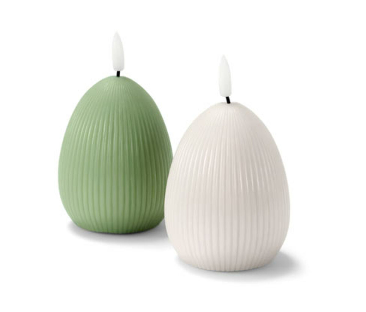 Bild 1 von 2 LED-Echtwachskerzen