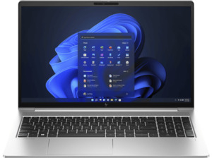 HP - B2B EliteBook 650 G10, Business Notebook, mit 15,6 Zoll Display, Intel® Core™ i5,i5-1335U Prozessor, 8 GB RAM, 256 SSD, Iris® Xe, Silber, Windows 11 Pro (64 Bit), Silber