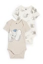 Bild 1 von C&A Multipack 2er-Dumbo-Baby-Body, Weiß, Größe: 56