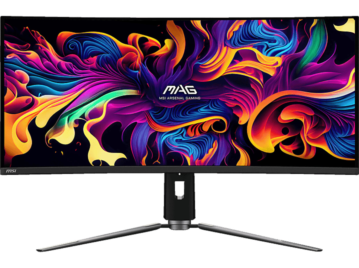 Bild 1 von MSI MAG 341CQPDE QD-OLED 34 Zoll UWQHD Gaming Monitor (0,03 ms Reaktionszeit, 175 Hz), Schwarz
