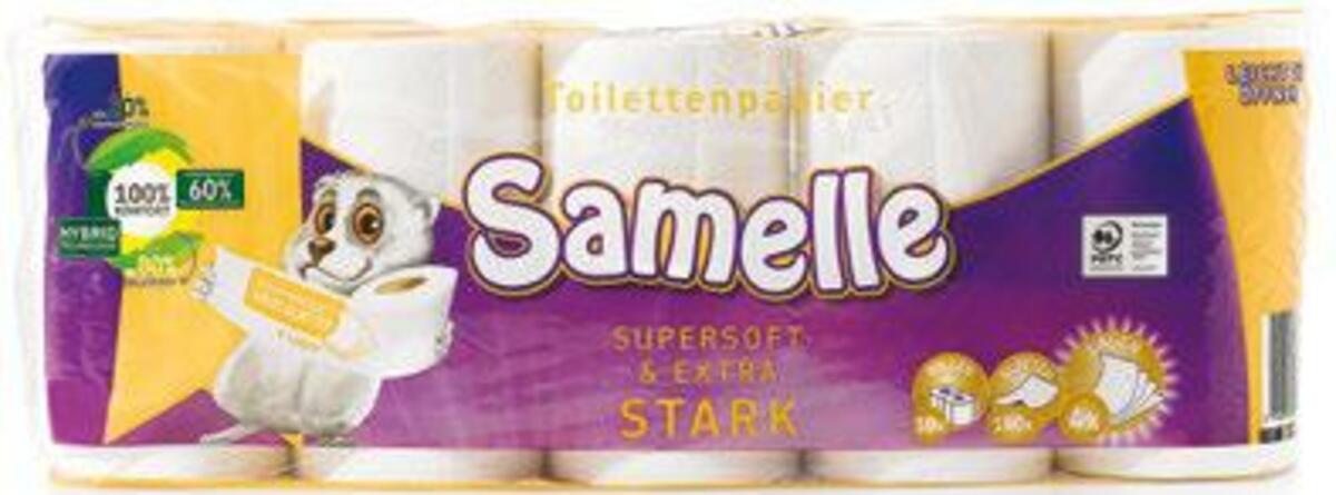 Bild 1 von Samelle Toilettenpapier 4-lagig