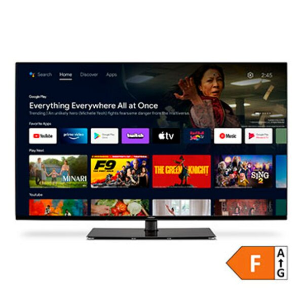 Bild 1 von MEDION LIFE X14316 (MD30880) Android TV™, 108 cm (43'') Ultra HD Smart-TV, HDR, Dolby Vision®, Micro Dimming, PVR ready, Netflix, Amazon Prime Video, Bluetooth®, Dolby Atmos, DTS Virtual X, DTS X