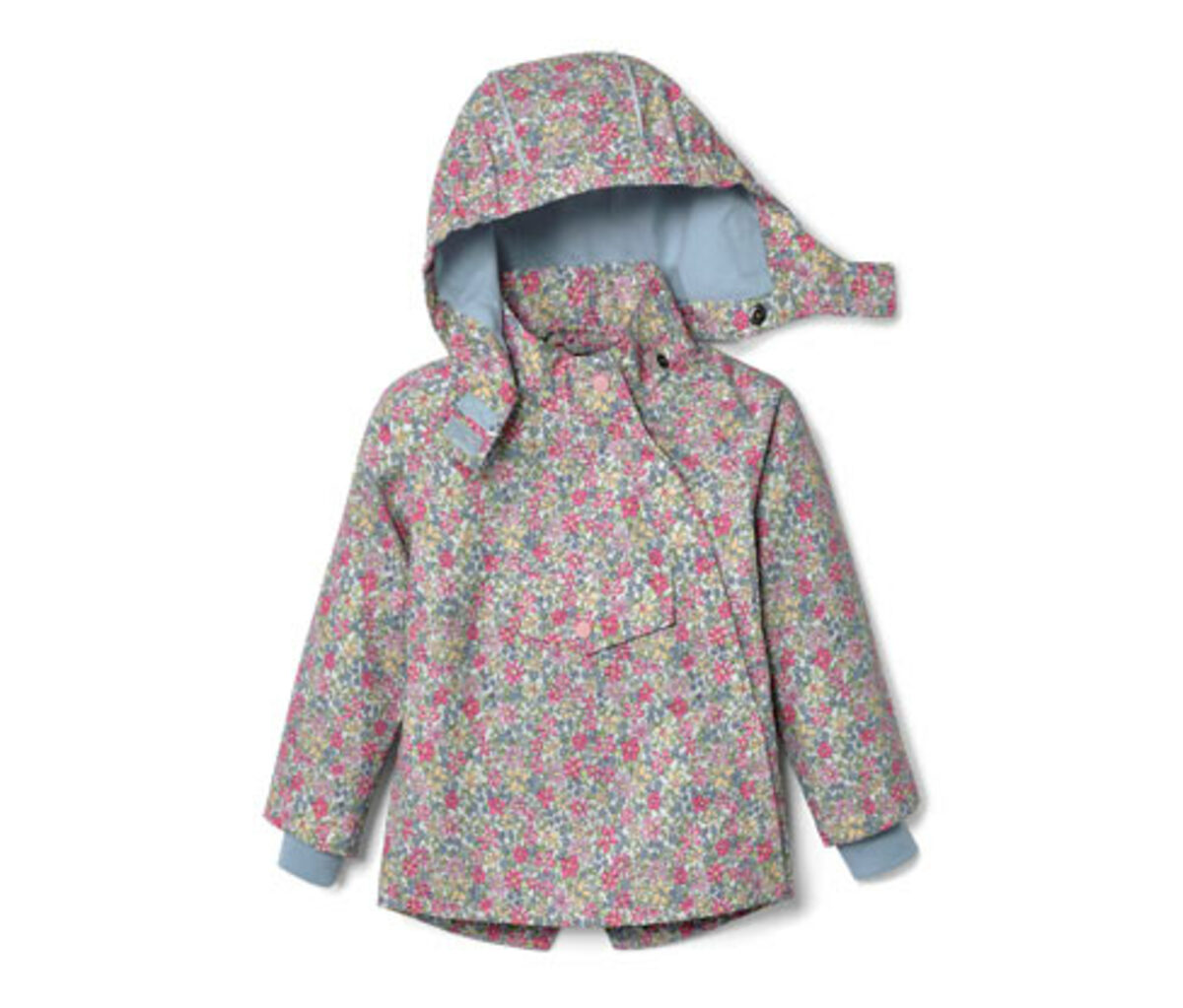 Bild 1 von Kleinkind-Regenjacke, Blumen-Alloverprint