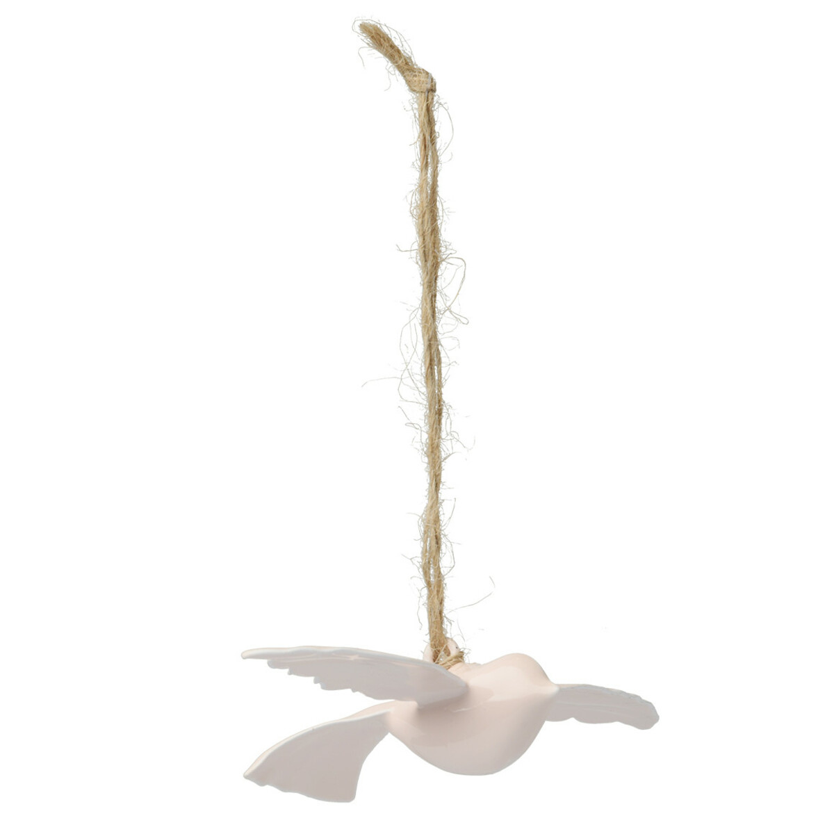 Bild 1 von Deko-Hänger Vogel aus Metall BEIGE