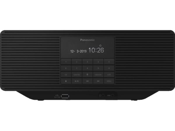 Bild 1 von PANASONIC RX-D70BTEG-K CD/ DAB+ Radio mit Bluetooth, Tuner/ Analog Tuner, DAB+, FM, Schwarz, Schwarz