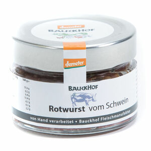 Bauckhof GmbH BIO Rotwurst