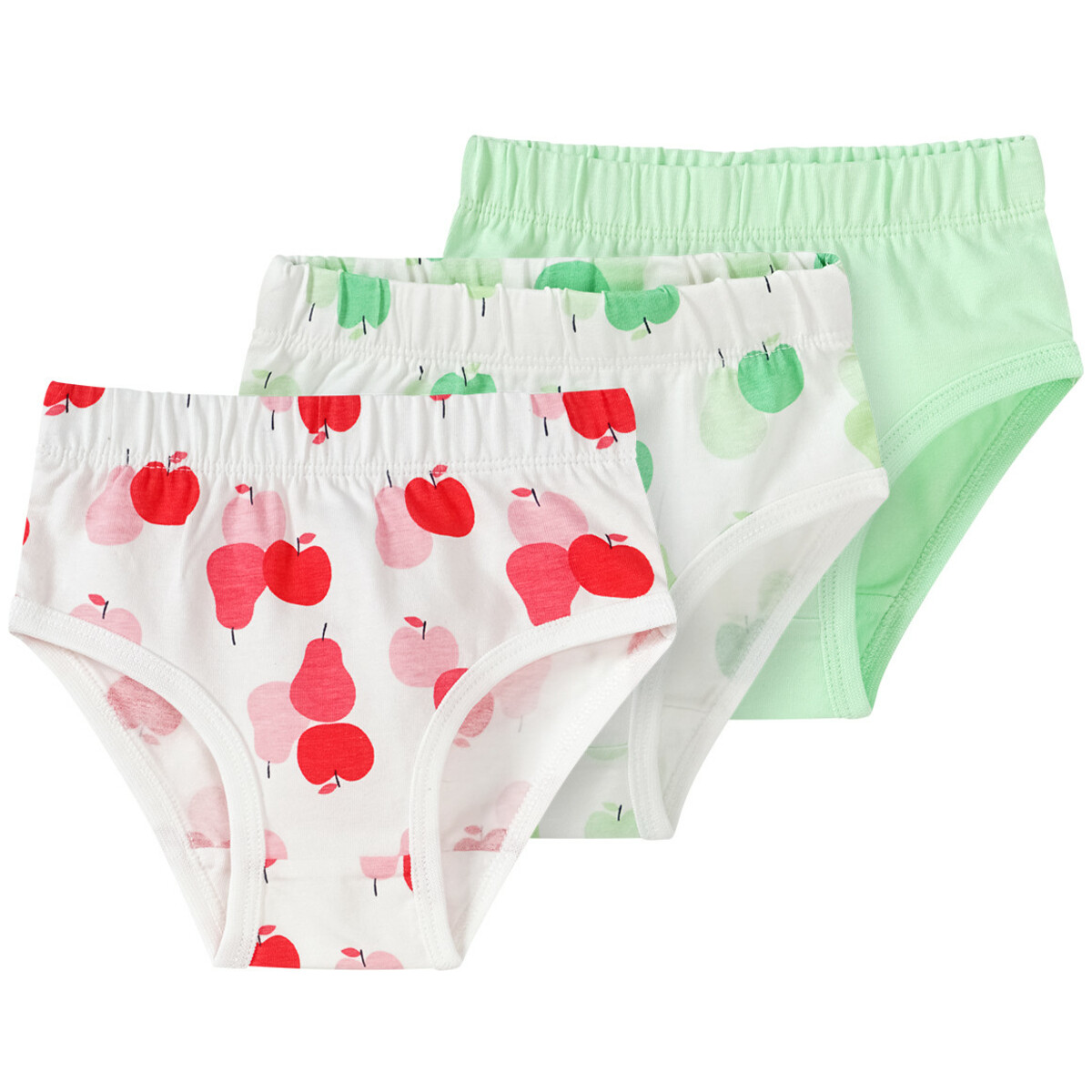 Bild 1 von 3 Baby Slips im Set WEISS / GRÜN / ROT