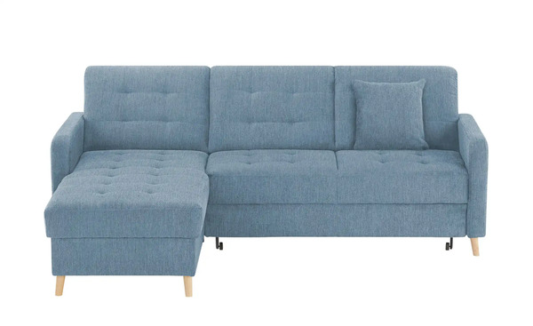 Bild 1 von Ecksofa  Venus ¦ blau ¦ Maße (cm): B: 222 H: 87 T: 162 Sofas > Ecksofas - Sconto