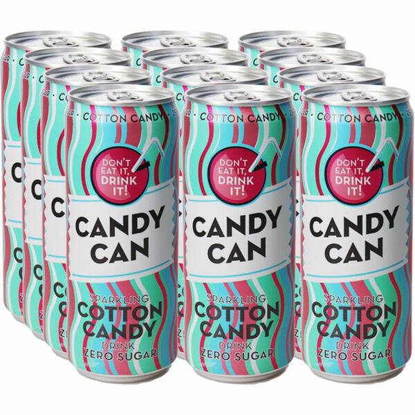 Bild 1 von Candy Can Sparkling Cotton Candy, 12er Pack (EINWEG) zzgl. Pfand
