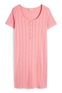 C&A Still-Nachthemd, Pink, Größe: XS