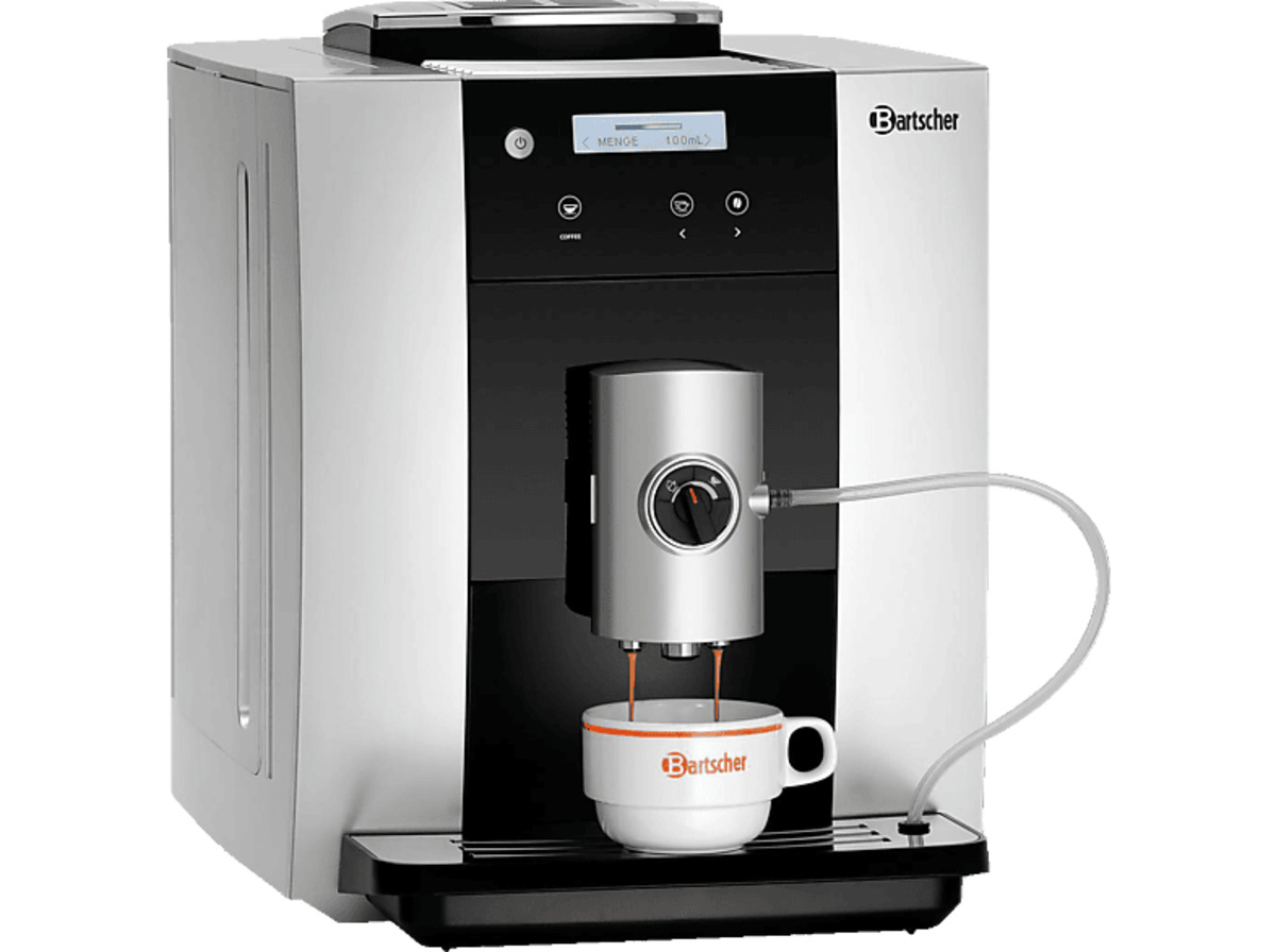 Bild 1 von BARTSCHER 190080 Easy Black 250 Kaffeevollautomat Schwarz/Silber, Schwarz/Silber
