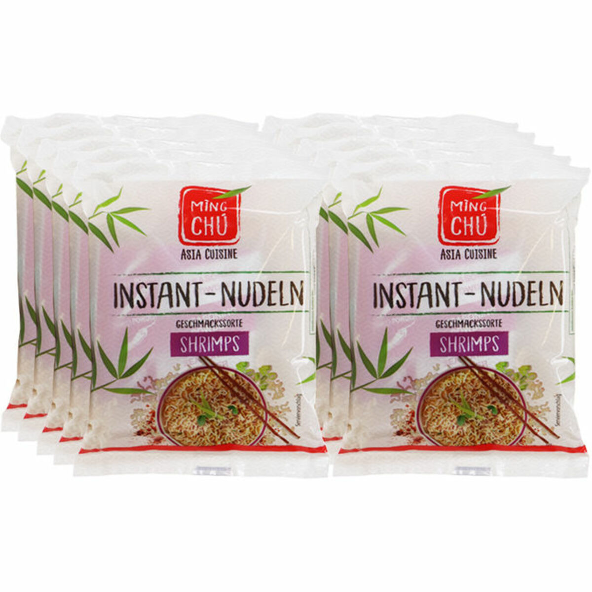 Bild 1 von Ming CHU Instantnudeln Garnele, 10er Pack