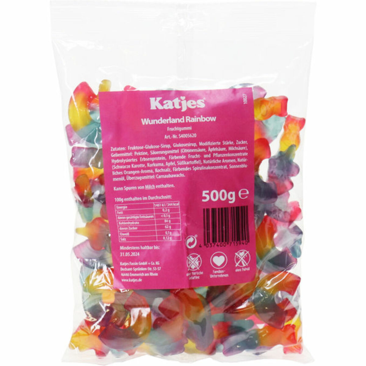 Bild 1 von Katjes Wunderland Rainbow (500g)
