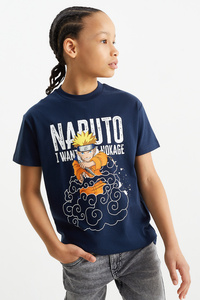 C&A Naruto-Kurzarmshirt, Blau, Größe: 128