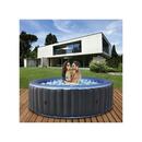 Bild 1 von Miweba MSpa Whirlpool Comfort Bergen C-BE061, Garten und Outdoor-Whirlpool aufblasbar, 6 Personen (Anthrazit/Blau)