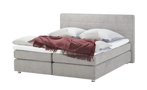 Boxspringbett  Classic ¦ grau ¦ Maße (cm): B: 193 H: 112 Betten > Boxspringbetten - Sconto