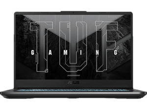 ASUS TUF Gaming A17 FA706NF-HX018, Notebook, mit 17,3 Zoll Display, AMD Ryzen™ 5,7535HS Prozessor, 16 GB RAM, 512 SSD, NVIDIA GeForce RTX™ 2050, Graphite Black, Kein Betriebssystem, Graphite Blac