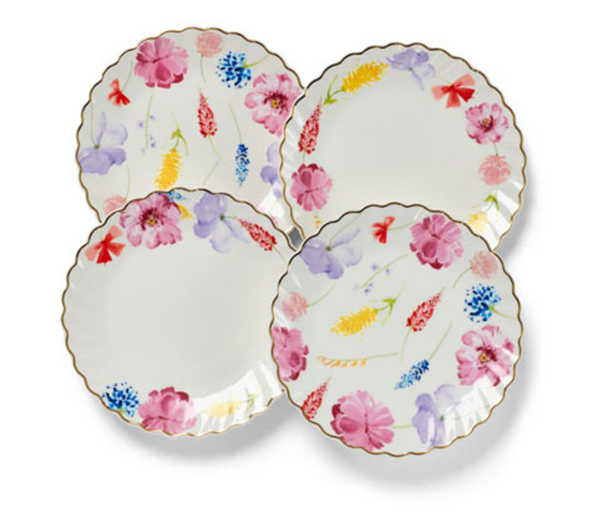 Bild 1 von 4 Dessertteller mit Glanzgolddekor