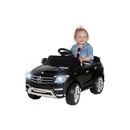 Bild 1 von Kinder-Elektroauto Mercedes ML 350, lizenziert, Fernbedienung, 2x 25-Watt-Motor, Soundmodul, LED (Schwarz)