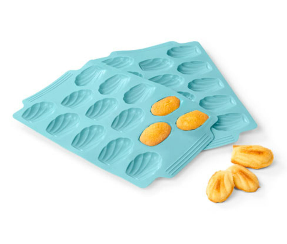 Bild 1 von 2 Madeleine-Backformen