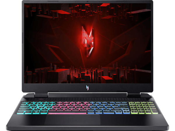 Bild 1 von ACER Nitro 16 (AN16-41-R0QU) mit 165 Hz Display und RGB Tastatur, Notebook, 16,0 Zoll Display, AMD Ryzen™ 7, 7840HS Prozessor, GB RAM, 1 TB SSD, NVIDIA GeForce RTX™ 4070, Obsidian Black, Windows