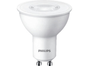 PHILIPS 3er Pack 50 Watt Reflektor (2700 Kelvin) LED Lampen GU10 Warmweiß 345 Lumen, Weiß