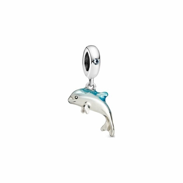 Bild 1 von Pandora Charm Moments Schimmernder Delfin 798947C01