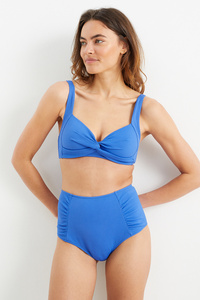 C&A Bikini-Hose-High Waist-LYCRA® XTRA LIFE™, Blau, Größe: 36