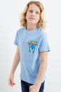 Bild 1 von C&A Sonic-Kurzarmshirt, Blau, Größe: 128