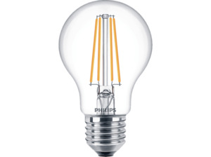 PHILIPS LEDclassic Lampe ersetzt 60 W LED neutralweiß, Transparent