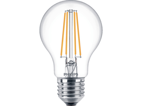 Bild 1 von PHILIPS LEDclassic Lampe ersetzt 60 W LED neutralweiß, Transparent