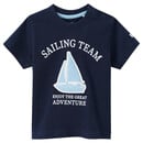 Bild 1 von Baby T-Shirt mit Segelboot-Applikation DUNKELBLAU