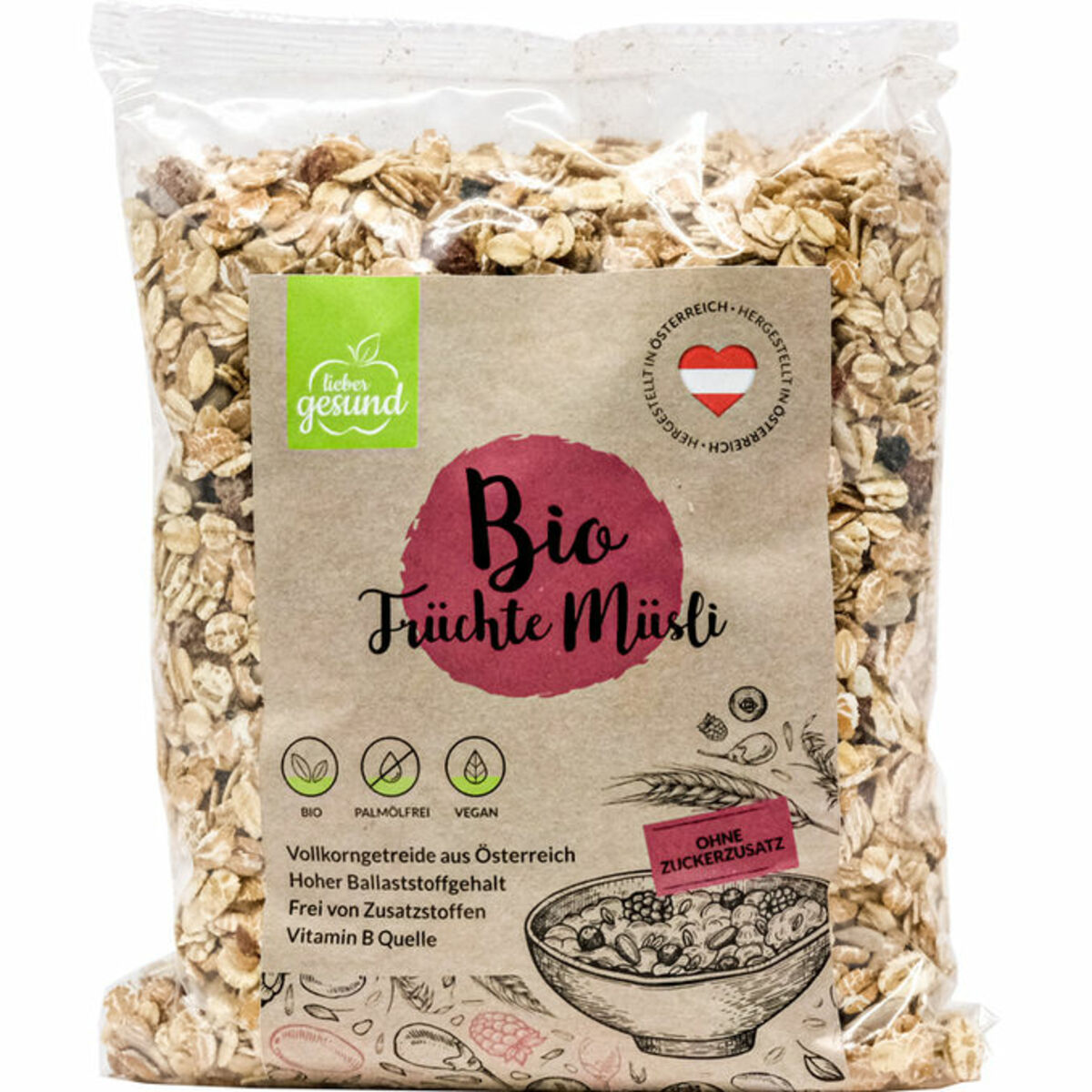 Bild 1 von Lieber Gesund BIO Früchte Müsli