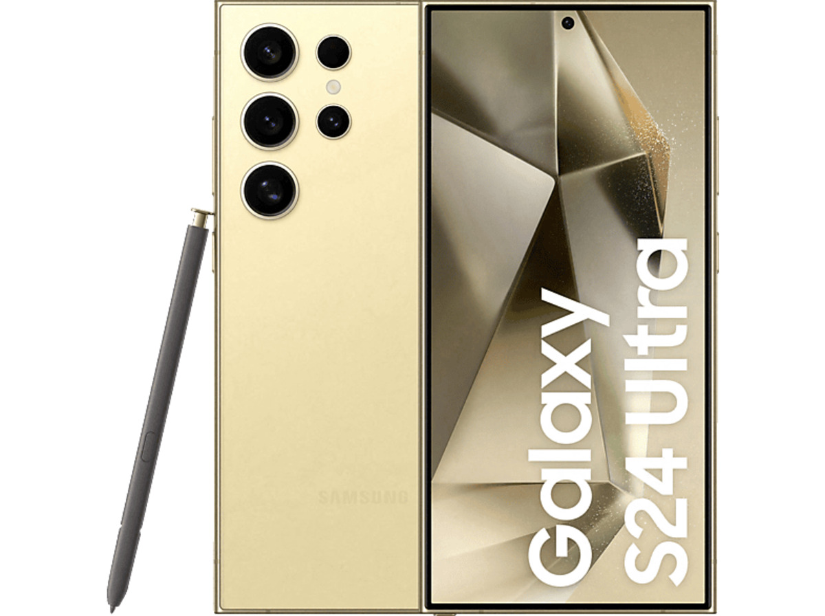Bild 1 von SAMSUNG Galaxy S24 Ultra 5G 512 GB Titanium Yellow Dual SIM, Titanium Yellow