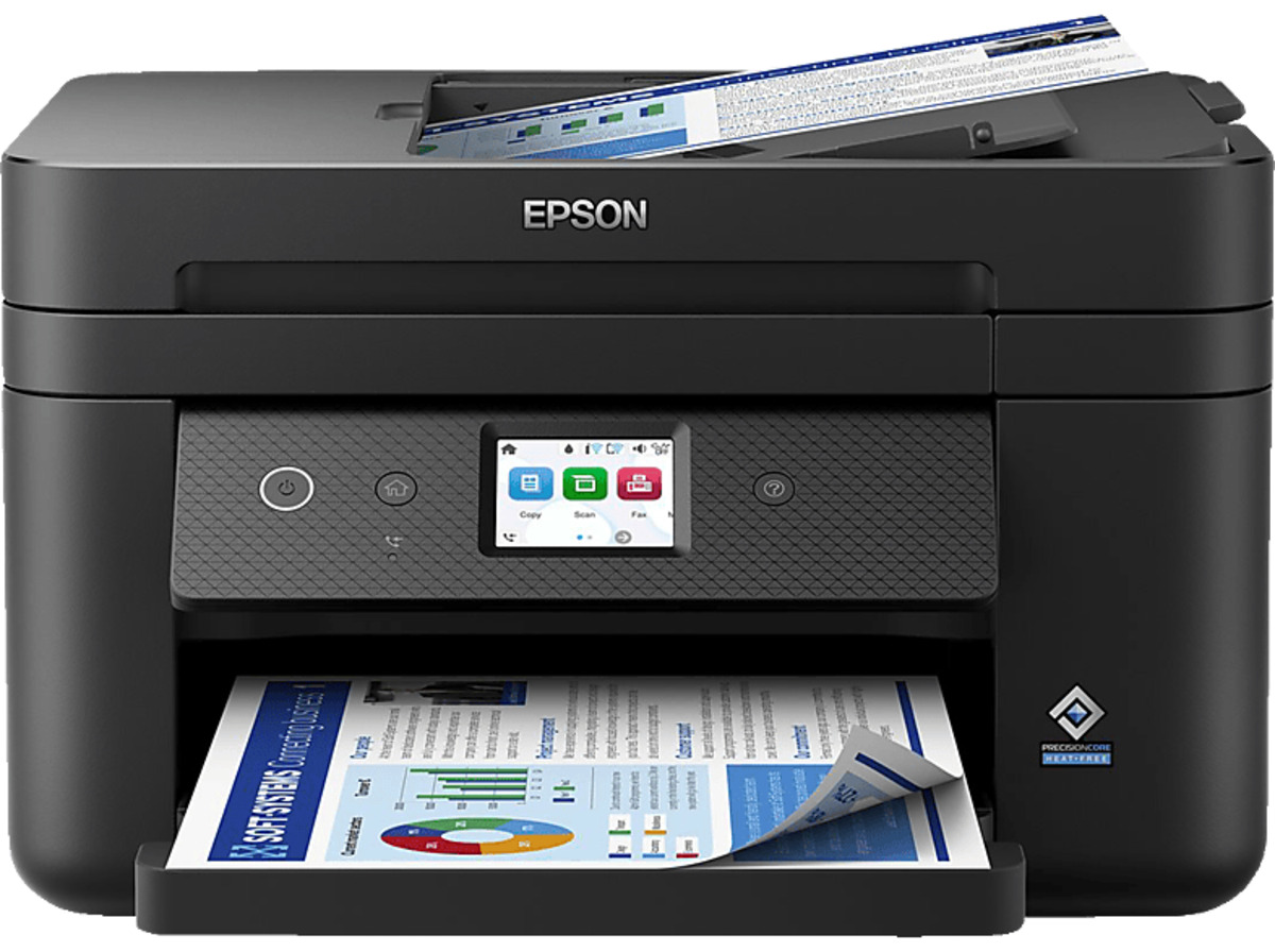 Bild 1 von EPSON WorkForce WF-2960DWF Tintenstrahl Drucker WLAN, Schwarz