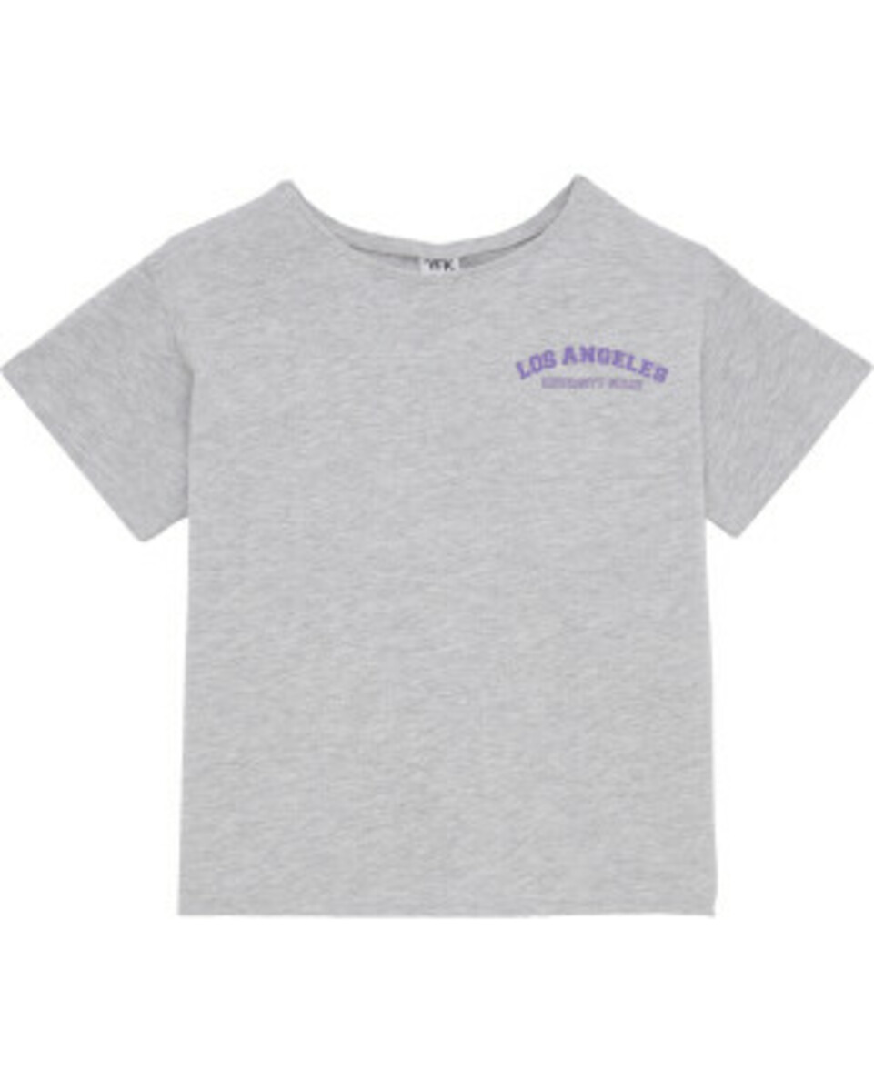 Bild 1 von T-Shirt mit Schriftzug
       
      Y.F.K., Rundhalsausschnitt
     
      hellgrau melange