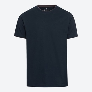 Herren-T-Shirt im 2-in-1-Look, Dark-blue