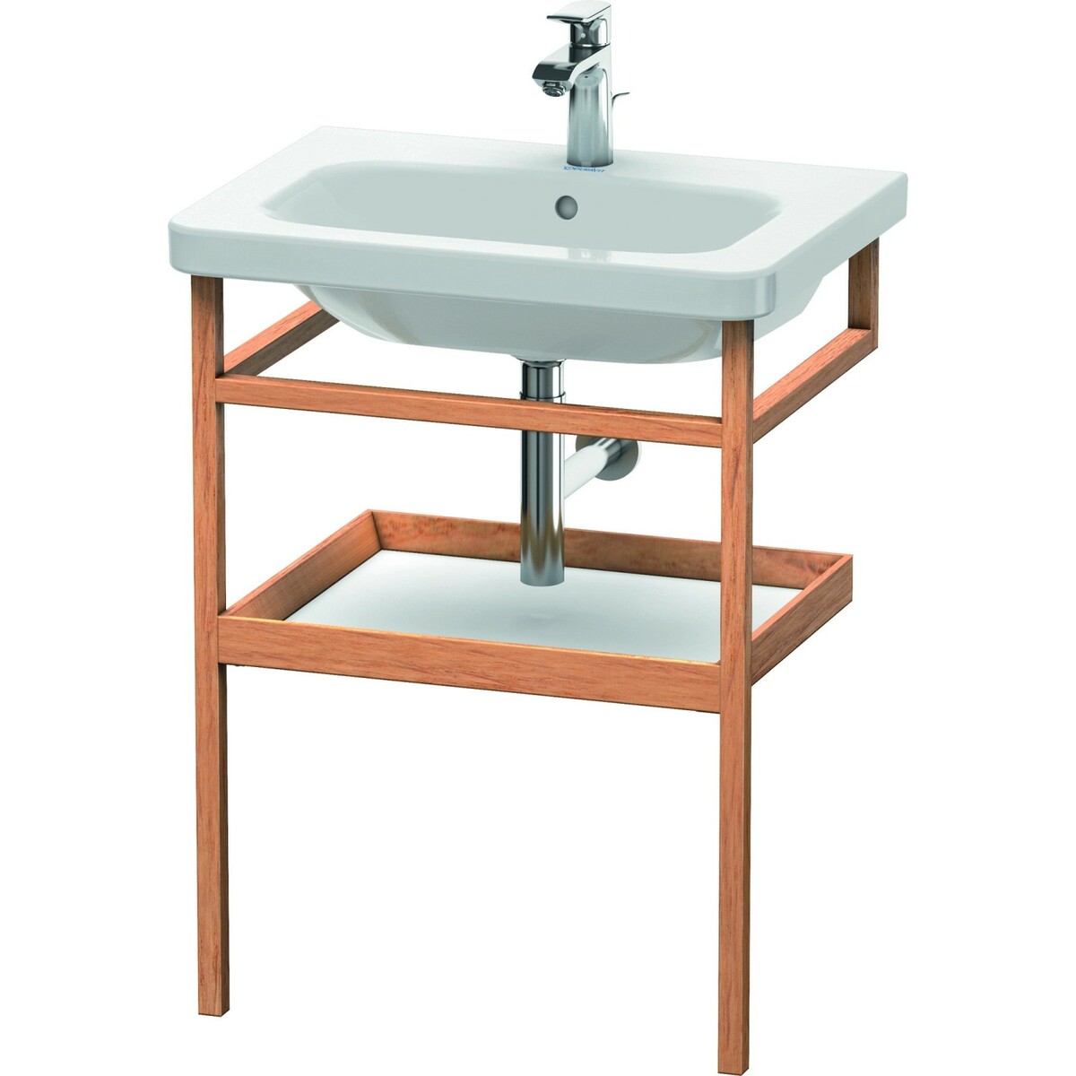 Bild 1 von Duravit Handtuchhalter mit Ablage 59 cm DuraStyle Basalt matt-Eiche massiv