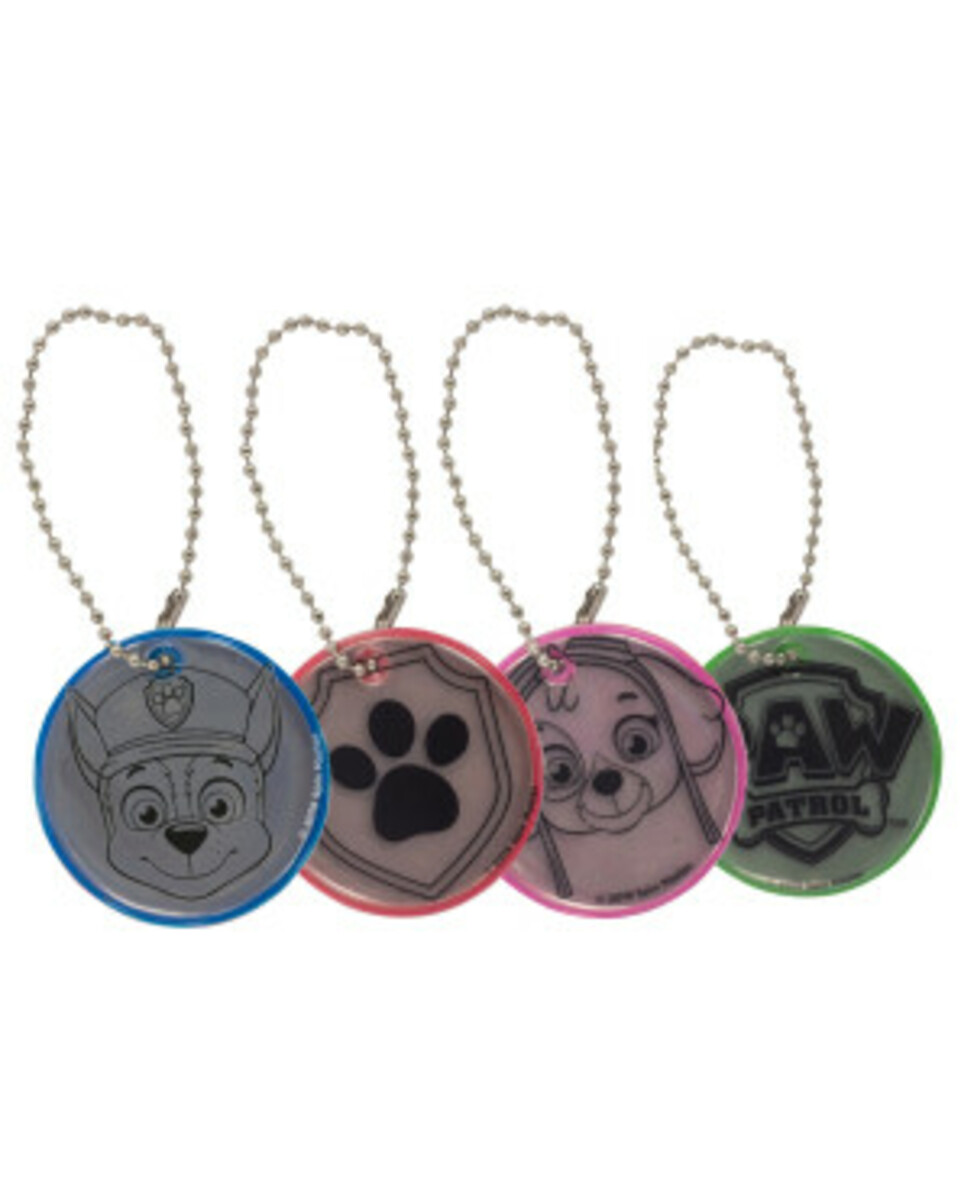 Bild 1 von Sicherheitsanhänger
       
      4er-Pack, Paw Patrol
     
      bunt